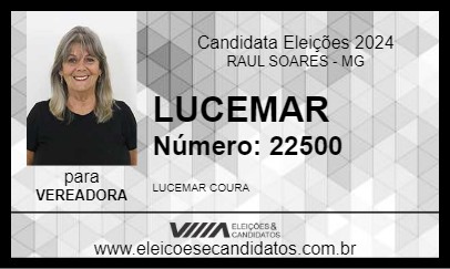 Candidato LUCEMAR 2024 - RAUL SOARES - Eleições