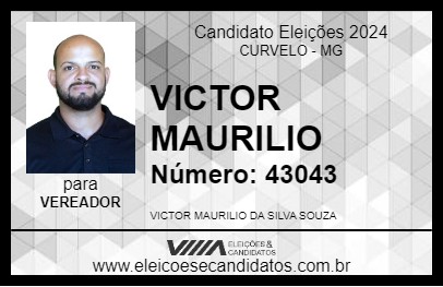 Candidato VICTOR MAURILIO 2024 - CURVELO - Eleições