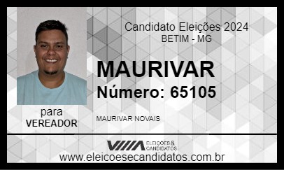 Candidato MAURIVAR 2024 - BETIM - Eleições