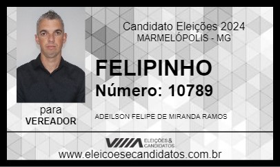 Candidato FELIPINHO 2024 - MARMELÓPOLIS - Eleições