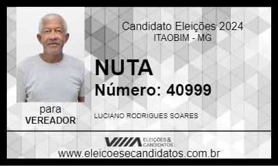 Candidato NUTA 2024 - ITAOBIM - Eleições