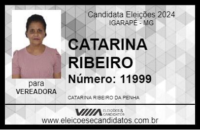 Candidato CATARINA RIBEIRO 2024 - IGARAPÉ - Eleições