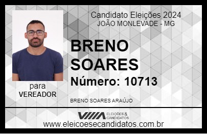 Candidato BRENO SOARES 2024 - JOÃO MONLEVADE - Eleições