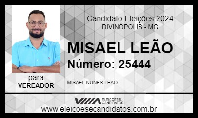 Candidato MISAEL LEÃO 2024 - DIVINÓPOLIS - Eleições