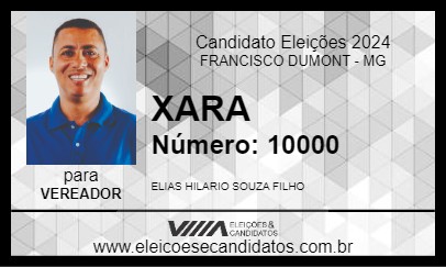 Candidato XARA 2024 - FRANCISCO DUMONT - Eleições