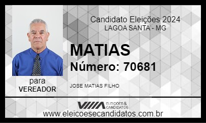 Candidato MATIAS 2024 - LAGOA SANTA - Eleições