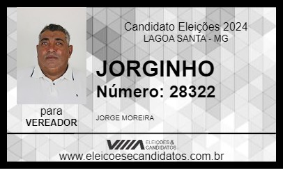 Candidato JORGINHO 2024 - LAGOA SANTA - Eleições