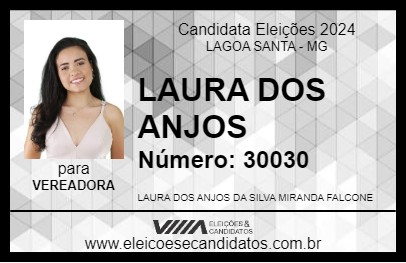 Candidato LAURA DOS ANJOS 2024 - LAGOA SANTA - Eleições