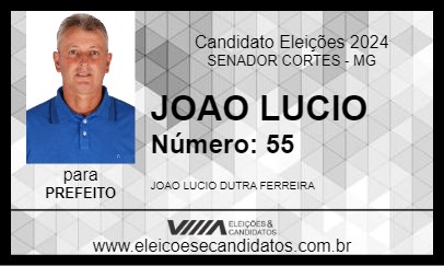 Candidato JOAO LUCIO 2024 - SENADOR CORTES - Eleições