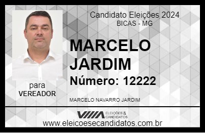 Candidato MARCELO JARDIM 2024 - BICAS - Eleições