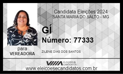 Candidato GÍ 2024 - SANTA MARIA DO SALTO - Eleições