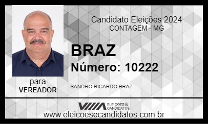 Candidato BRAZ 2024 - CONTAGEM - Eleições