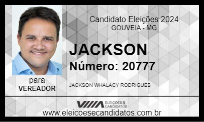 Candidato JACKSON 2024 - GOUVEIA - Eleições