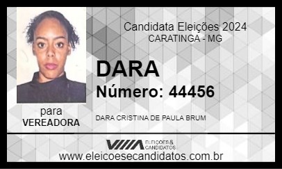 Candidato DARA 2024 - CARATINGA - Eleições