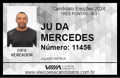 Candidato JU DA MERCEDES 2024 - TRÊS PONTAS - Eleições