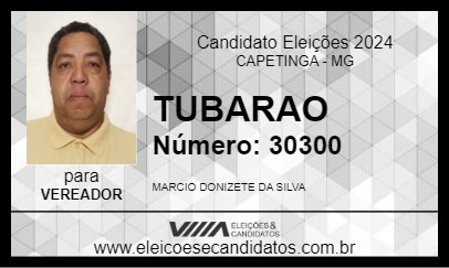 Candidato TUBARAO 2024 - CAPETINGA - Eleições