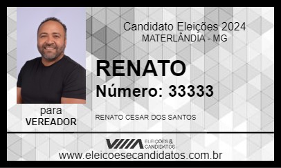 Candidato RENATO 2024 - MATERLÂNDIA - Eleições