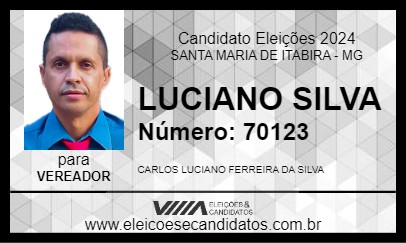 Candidato LUCIANO SILVA 2024 - SANTA MARIA DE ITABIRA - Eleições