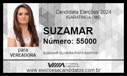 Candidato SUZAMAR 2024 - IGARATINGA - Eleições