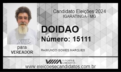 Candidato DOIDAO 2024 - IGARATINGA - Eleições