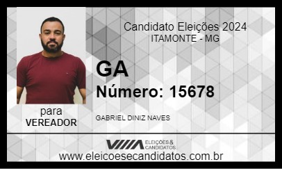 Candidato GA 2024 - ITAMONTE - Eleições