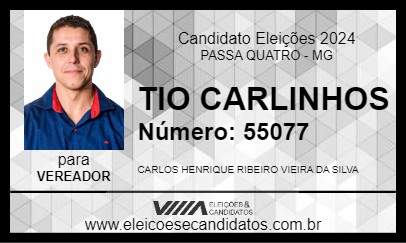 Candidato TIO CARLINHOS 2024 - PASSA QUATRO - Eleições