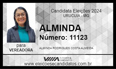 Candidato ALMINDA 2024 - URUCUIA - Eleições