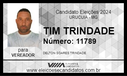 Candidato TIM TRINDADE 2024 - URUCUIA - Eleições