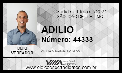 Candidato ADILIO 2024 - SÃO JOÃO DEL REI - Eleições