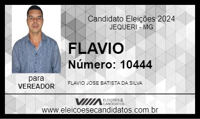 Candidato FLAVIO 2024 - JEQUERI - Eleições