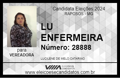 Candidato LU ENFERMEIRA 2024 - RAPOSOS - Eleições