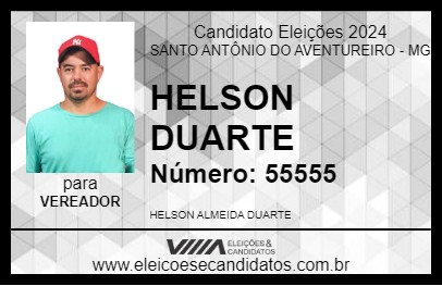 Candidato HELSON DUARTE 2024 - SANTO ANTÔNIO DO AVENTUREIRO - Eleições