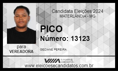 Candidato PICO 2024 - MATERLÂNDIA - Eleições