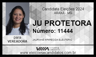 Candidato JU PROTETORA 2024 - ARAXÁ - Eleições