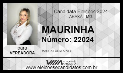 Candidato MAURINHA 2024 - ARAXÁ - Eleições