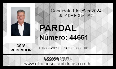 Candidato PARDAL 2024 - JUIZ DE FORA - Eleições