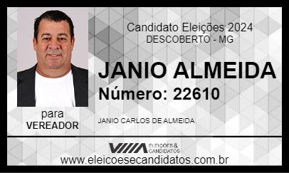 Candidato JANIO ALMEIDA 2024 - DESCOBERTO - Eleições