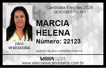 Candidato MARCIA HELENA 2024 - DESCOBERTO - Eleições