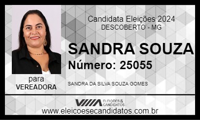 Candidato SANDRA SOUZA 2024 - DESCOBERTO - Eleições