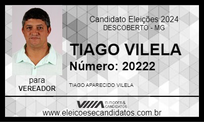 Candidato TIAGO VILELA 2024 - DESCOBERTO - Eleições