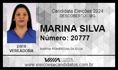 Candidato MARINA SILVA 2024 - DESCOBERTO - Eleições