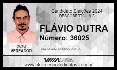 Candidato FLÁVIO DUTRA 2024 - DESCOBERTO - Eleições