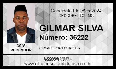 Candidato GILMAR SILVA 2024 - DESCOBERTO - Eleições