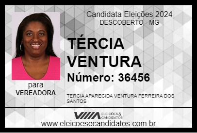 Candidato TÉRCIA VENTURA 2024 - DESCOBERTO - Eleições