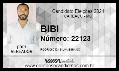 Candidato BIBI 2024 - CAREAÇU - Eleições