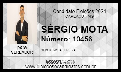 Candidato SÉRGIO MOTA 2024 - CAREAÇU - Eleições