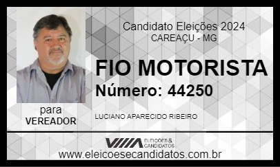 Candidato FIO MOTORISTA 2024 - CAREAÇU - Eleições