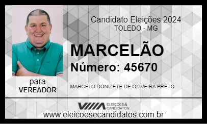 Candidato MARCELÃO 2024 - TOLEDO - Eleições