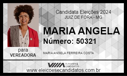 Candidato MARIA ANGELA 2024 - JUIZ DE FORA - Eleições