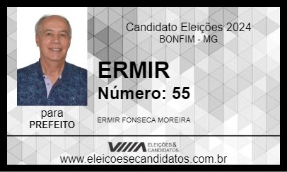 Candidato ERMIR 2024 - BONFIM - Eleições